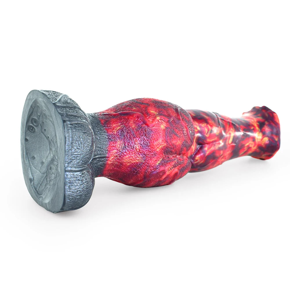 ASHBURN  Alien STALLION Dildo with Suction Cup Knot Flower Head Prostate Stimulator Cock Buttplug Sexy Shop Toy for Women Men Foreplay