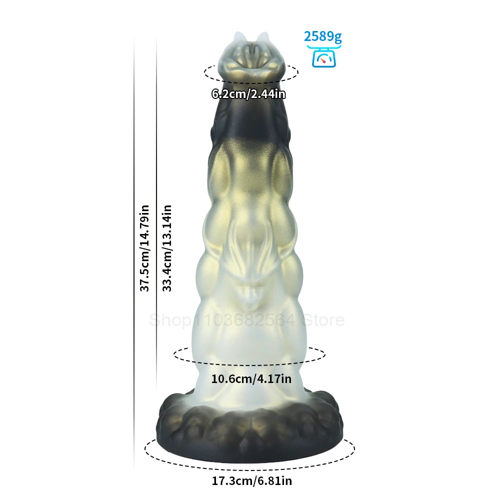Monster Anal Plug Dildo With Suction Cup Silicone Alien Anal Plug Huge Anal Dildos for Men Women Big Butt Plug Anal Sex Toys 18+