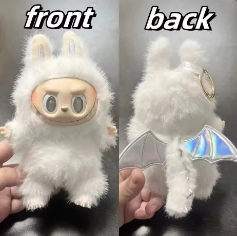 High Quality LBB Plush Toys Skullpanda Mokoko Zimomo Halloween LBB Keychain Doll Christmas Gift Keyring Toy Replica Gift