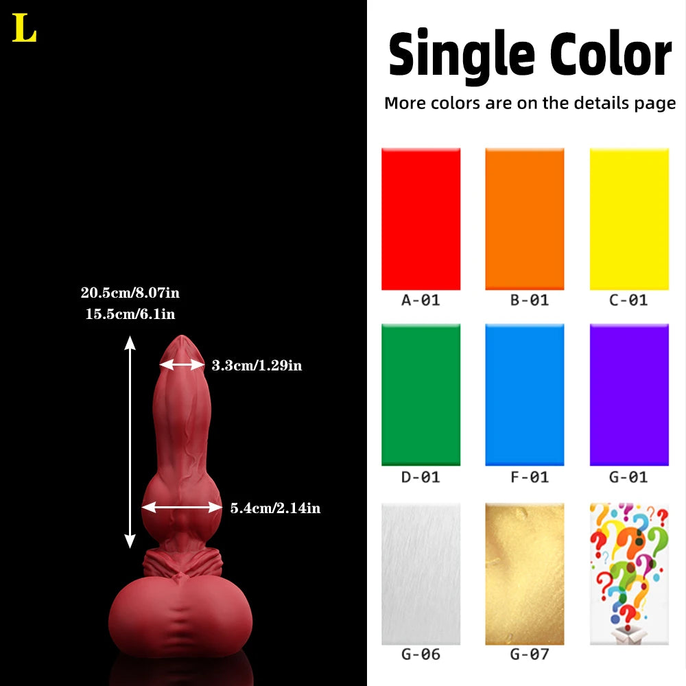 GRAEMEN Giant Knot relic Silicone S-XL 14.9 IN