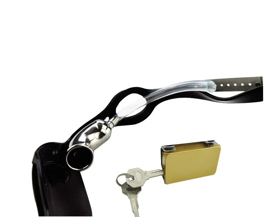Male Fully Adjustable T-Style Stainless Steel Chastity Belt Device Wit Invisible Cock Penis Cage Bondage Bdsm Adult Sex Toy A182