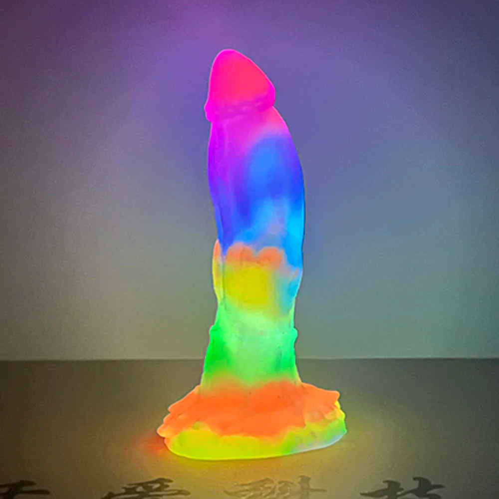 ASHBURN Remote Control Vibrator Luminous Dragon Dildo