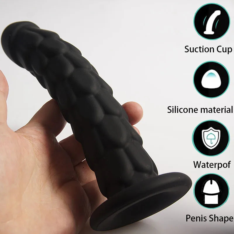 Silicone But Butt Plug,Ass Anal Plug Dildo With Strong Suction Cup Dilator Training,Buttplug Analplug Butplug,Prostate Sex Toys