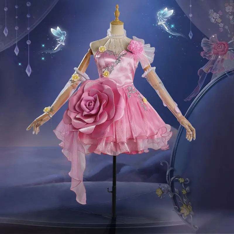 Identity V Margaretha Zelle Dancer Cosplay Costume For Halloween Christmas Survivor Dancer Role Play Valentine's Day Game Outfit