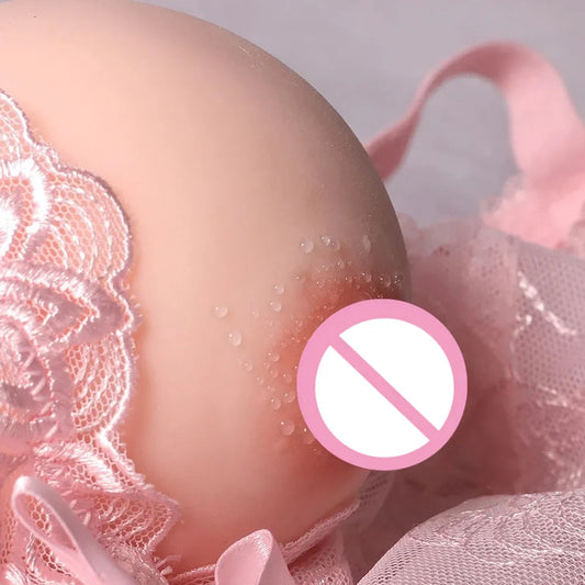 Male Masturbation Toys Fake Breasts Artificial Chest Vagina Masturbator For Men Adult Goods Stress Squeeze Ball Soft Mini Boob