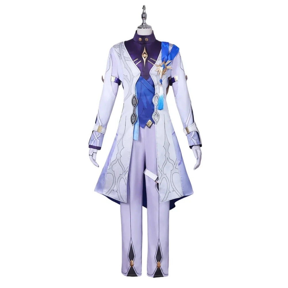 Honkai Star Rail Sunday Cosplay Costume Wig Headwear Game Character Outfits For Men Halloween Carnival Party Comic Con