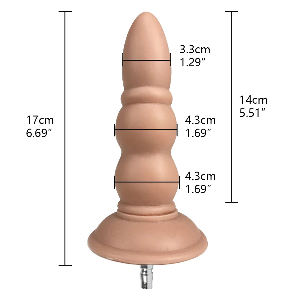 ROUGH BEAST Vac-U-Lock Anal Dildo Attachment for Sex Machine Simulation Female Male Masturbator Sex Toys Masturbation Machine