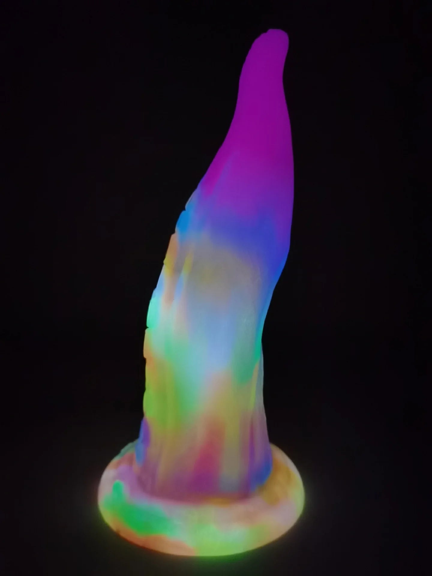 ASHBURN ROUGH BEAST Luminous Dildos for Vac-u-lock Sex Machine Dildo Glow In The Dark Night Color Fluorescent Dildos for Women Anal Toy