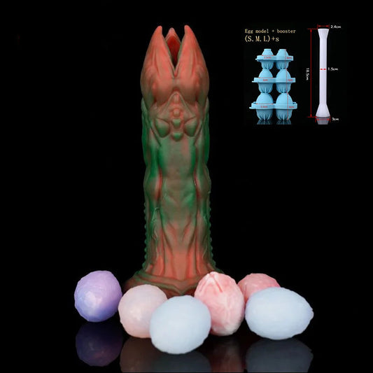 Ovipositor Dildo Masturbation Cup Dildo Lay eggs Enlargers Women Sex Toys