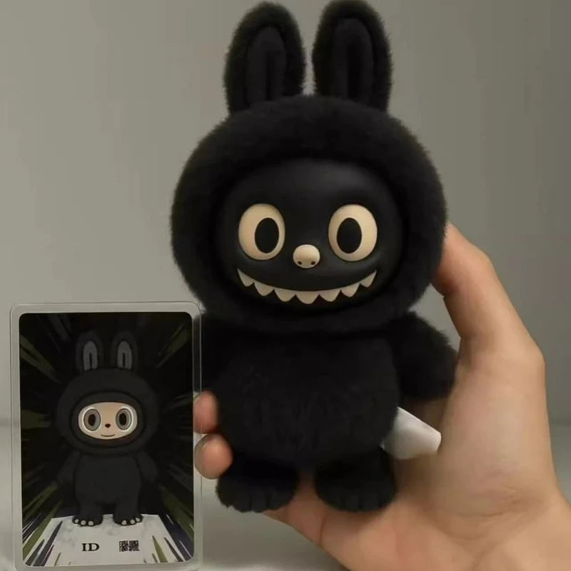 Black Vinyl Doll Kawaii African Version Black Cute Plush Toy Personalized Decorations Soft Cuddly Stuffed Animals Memorial Gifts