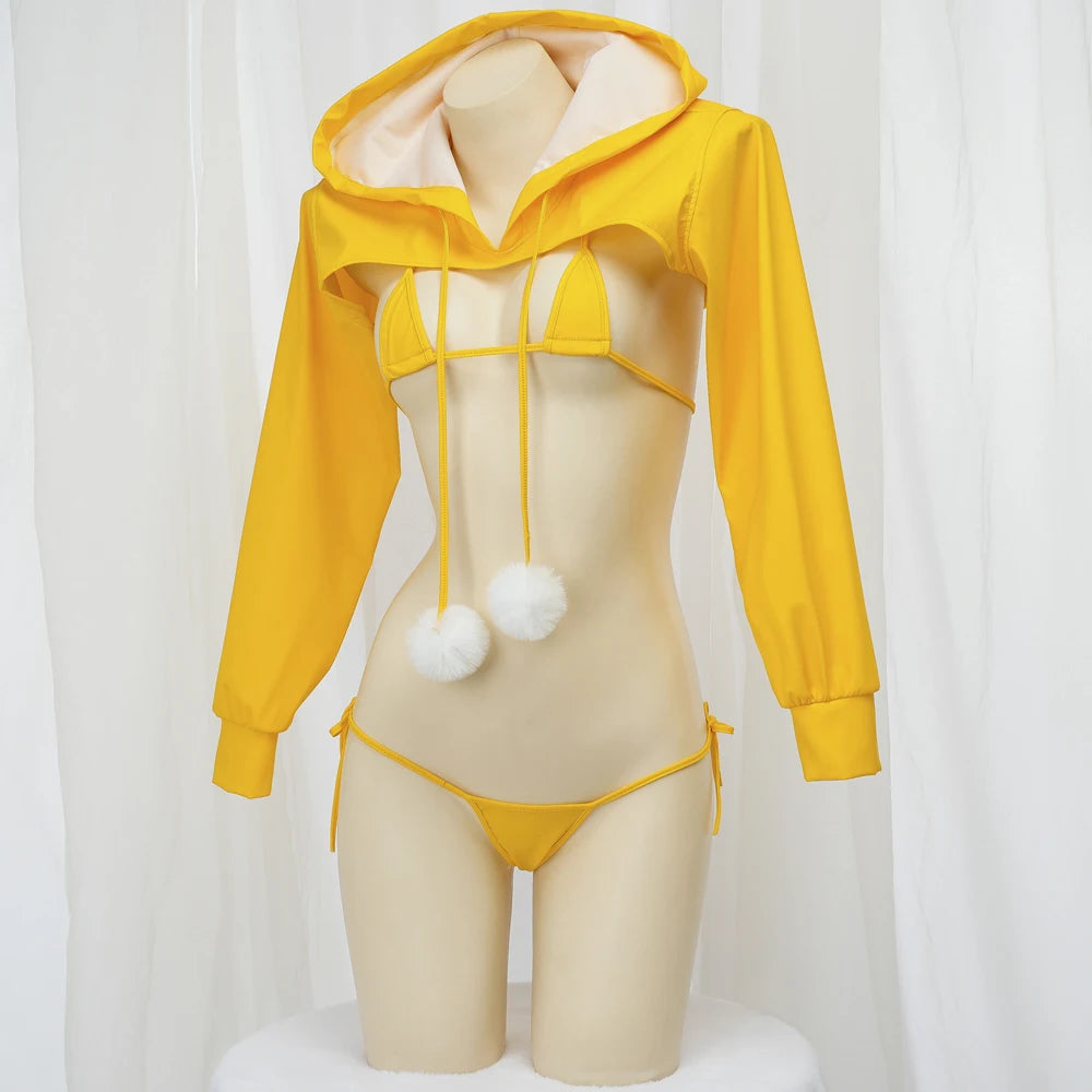 AniLV Anime Game Cow Milk Bodysuit Bikini Women Unerwear Cosplay Costume