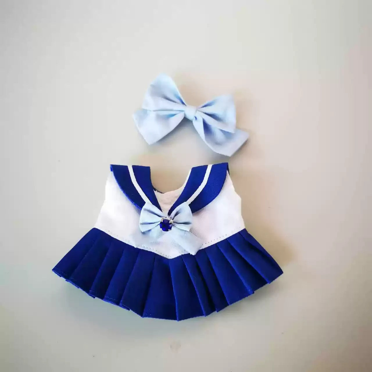 17cm Lafufu Clothes V1 Lafufu Cute Sailor Uniform Vinyl Doll Lafufu Beautiful Cute Kit  Accessories Sitting Party Gifts
