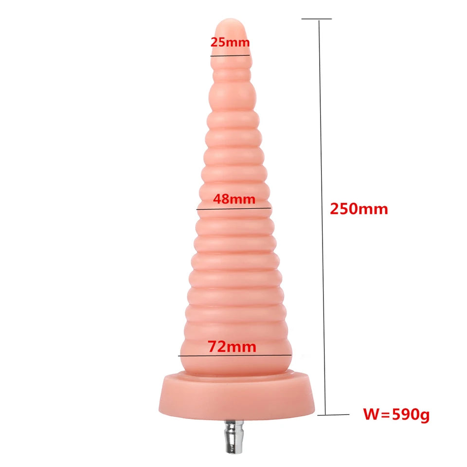 ROUGH BEAST Sex Machine Dildo Attachment for Vac-U-Lock Masturbation Machine Accessories for Women and Men Anal Plug Sex Toys