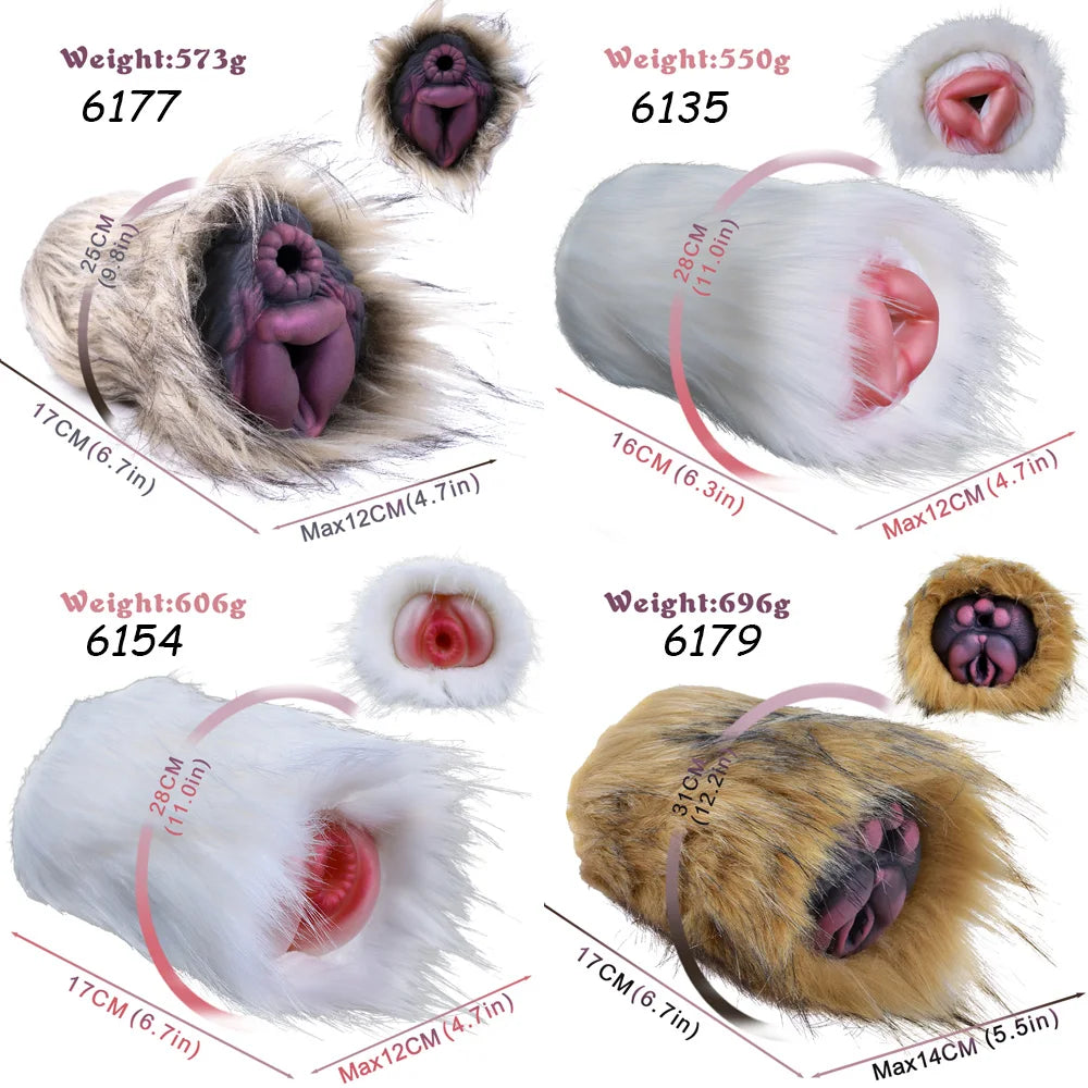 FANTASY ASHBURN™: FERAL FURRY BEAST STROKER SERIES