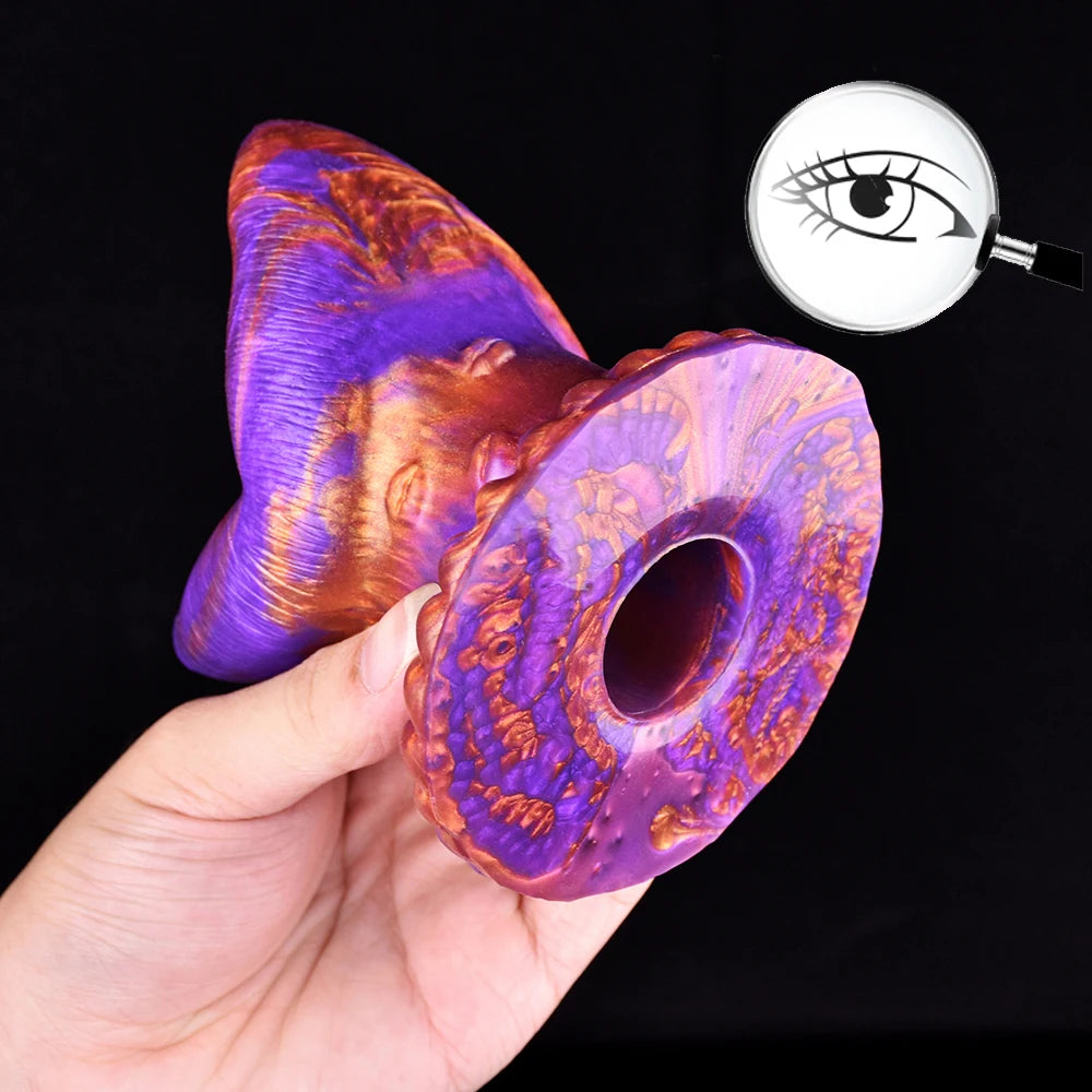 ASHBURN Hollow Plug Anal & Vagina Dilator Soft Silicone