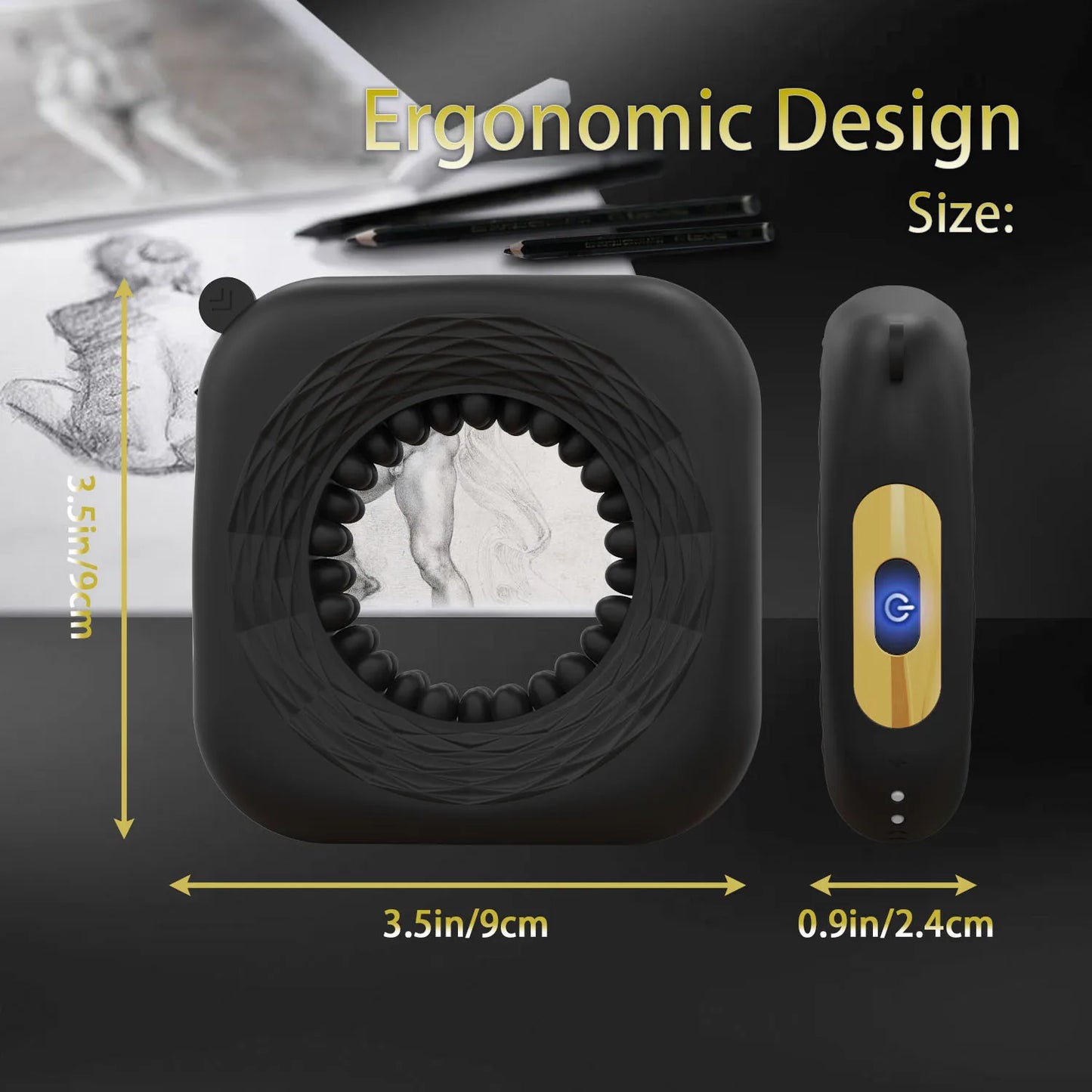 Powerful Vibrating Cock Ring for Men,Rechargeable Dual Moto Penis Ring,Penisring Sex Ring Durable Enhances Pleasure for Couples