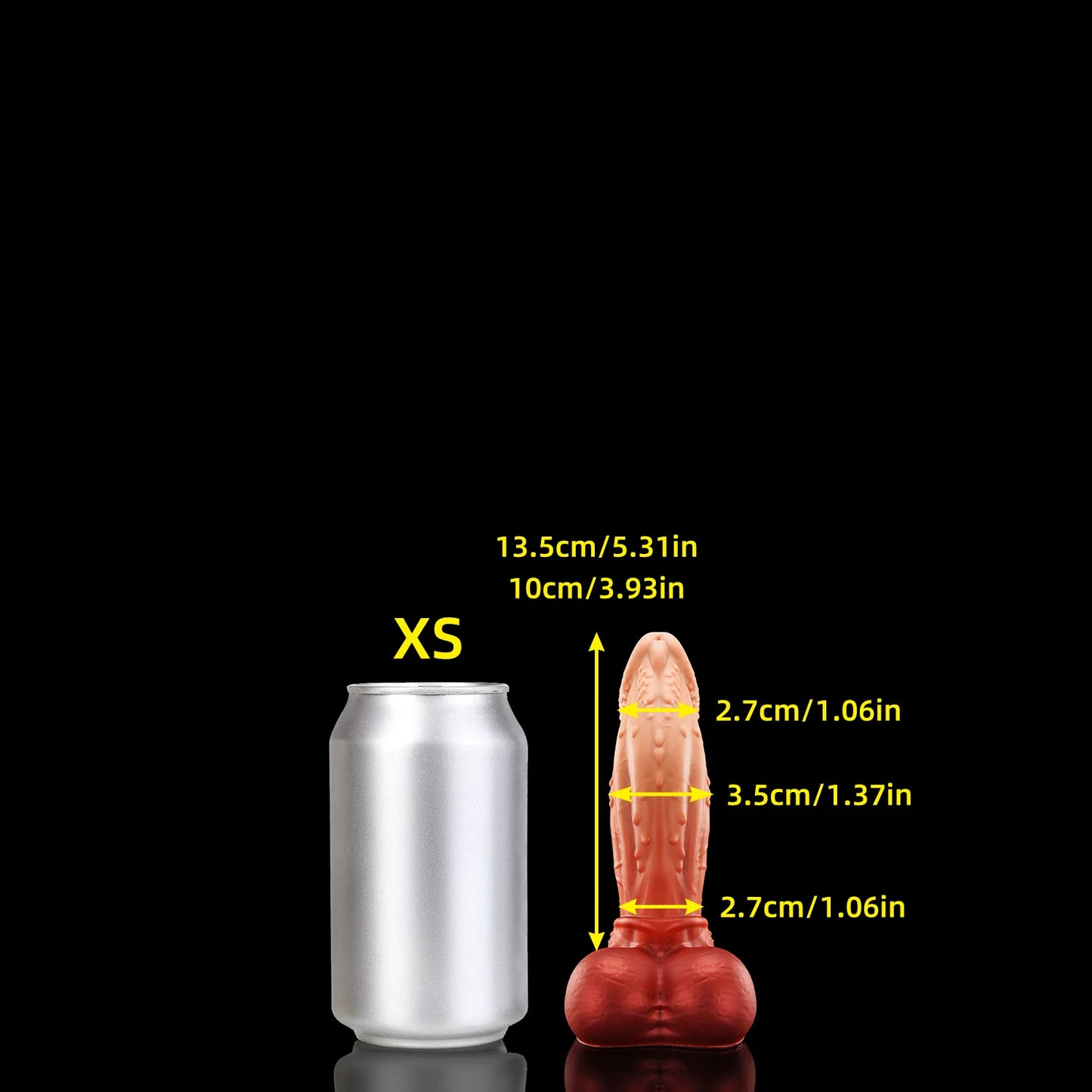 CANON Huge ALIEN Fantasy Dildo CURVY AND THICK MINI-XXL