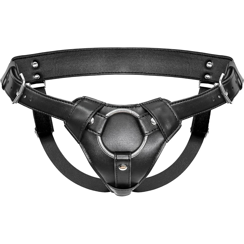 Strap On Dildo Harness Adult Sex Toys for Women Men Pegging Dildo Adjustable Waist and Thigh Soft Nylon Vegan Leather Belt toys