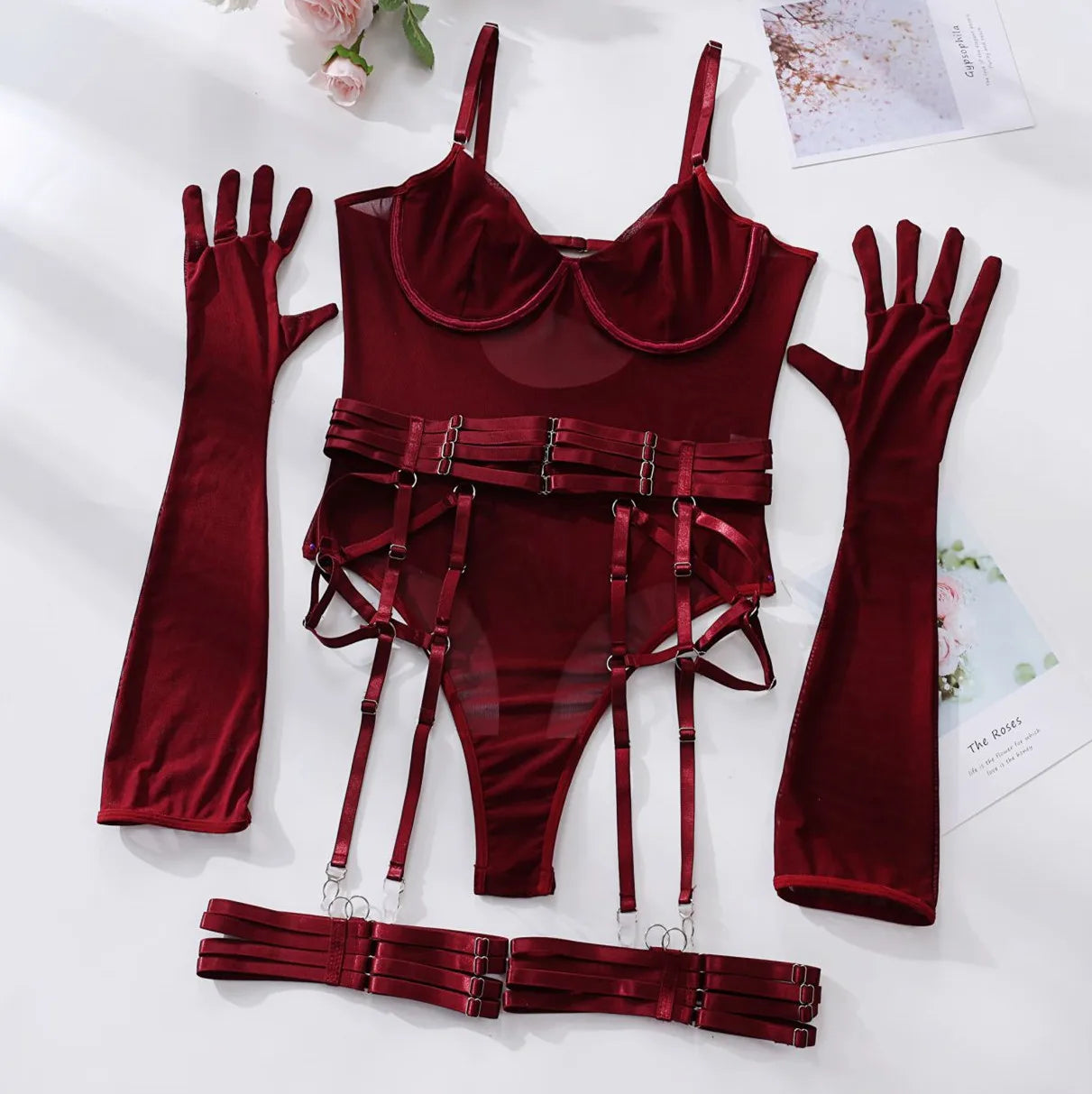 Sexy Lingerie Super Hot Women's Underwear Sets Sexy Ensemble Lingeries Femmes Female Bra Set Erotic Lingerie Woman Pyjama-sets