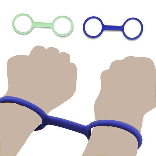 BDSM Sex Handcuff Silicone Hand Cuff Toys SM Slave Role Play Sextoys Elastic Soft Female Handcuff 18+ Adult Couple Sex Games Toy