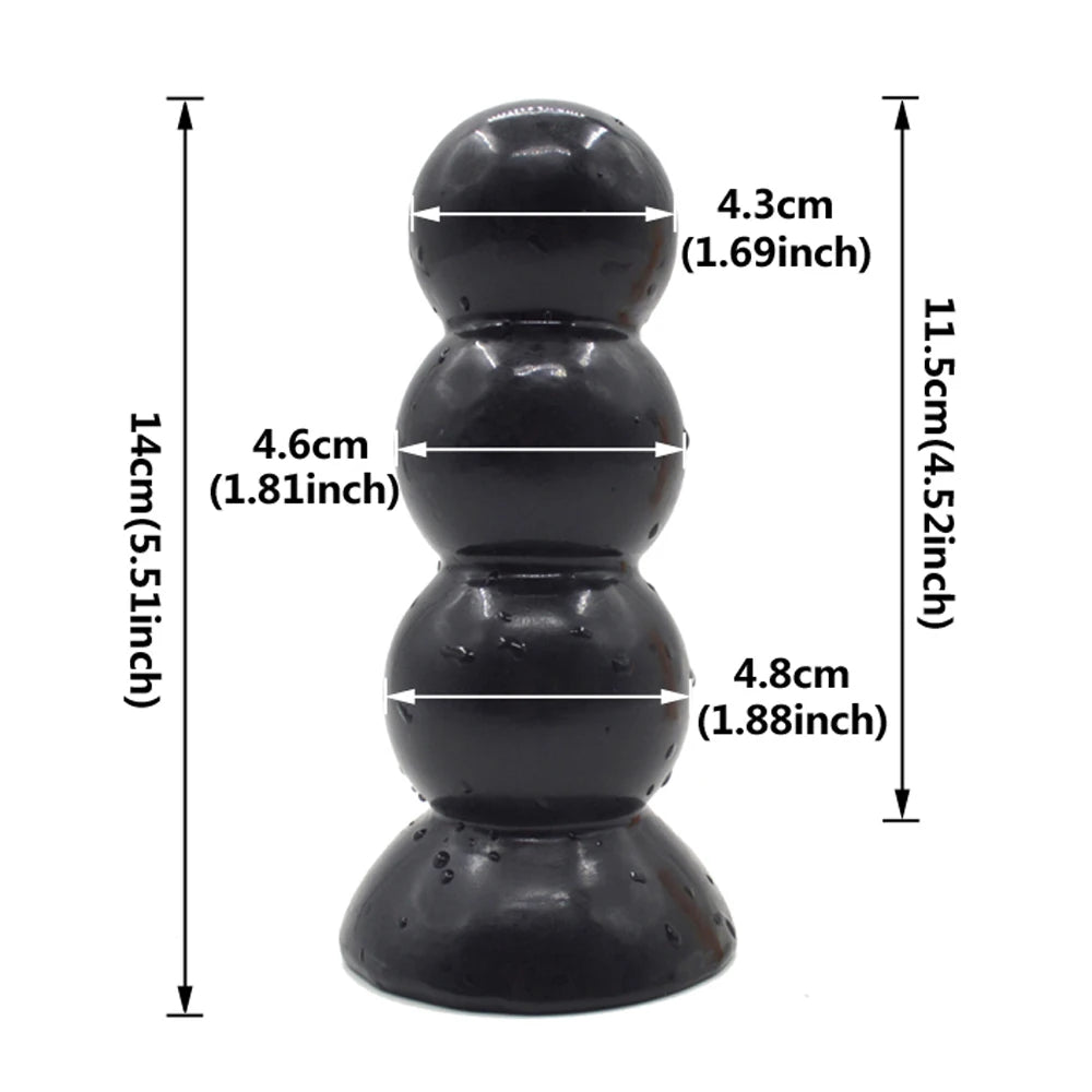 ROUGH BEAST Sex Machine Black Dildos Attachment for Vac-U-Lock Masturbation Machine Anal Plug Automatic Sex Toy Accessories