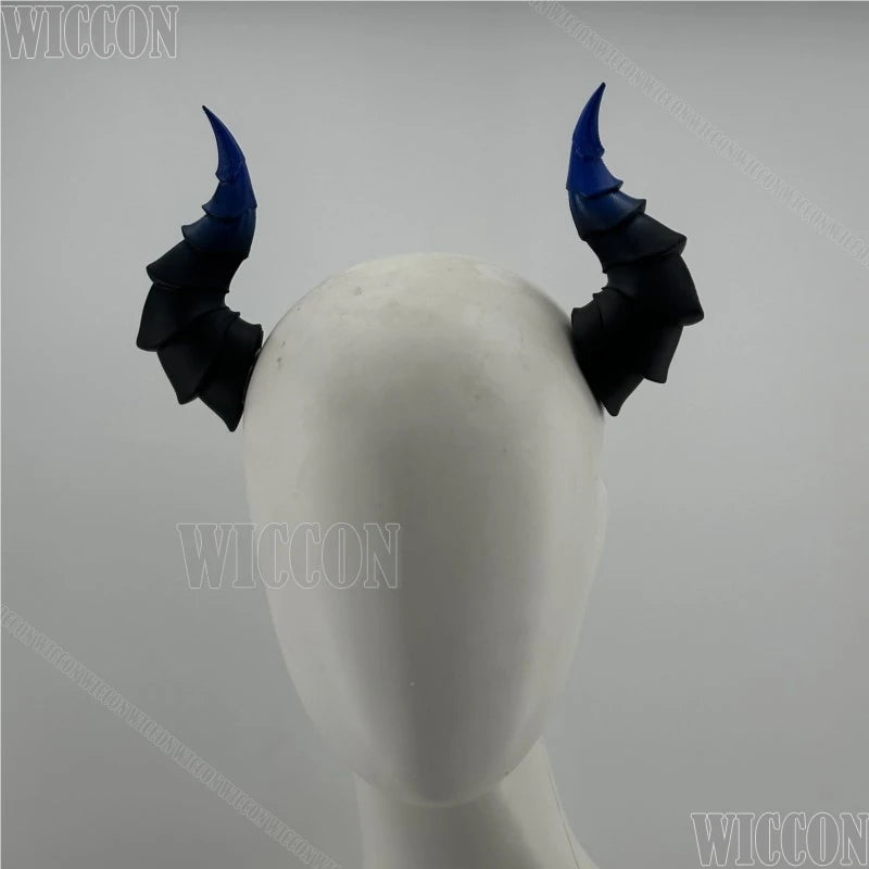 Beast Furry Head Horns Devil Corner Dark Lolita Hair Accessories Spicy Girl Furry Cosplay Holloween Women Men Gifts Customized