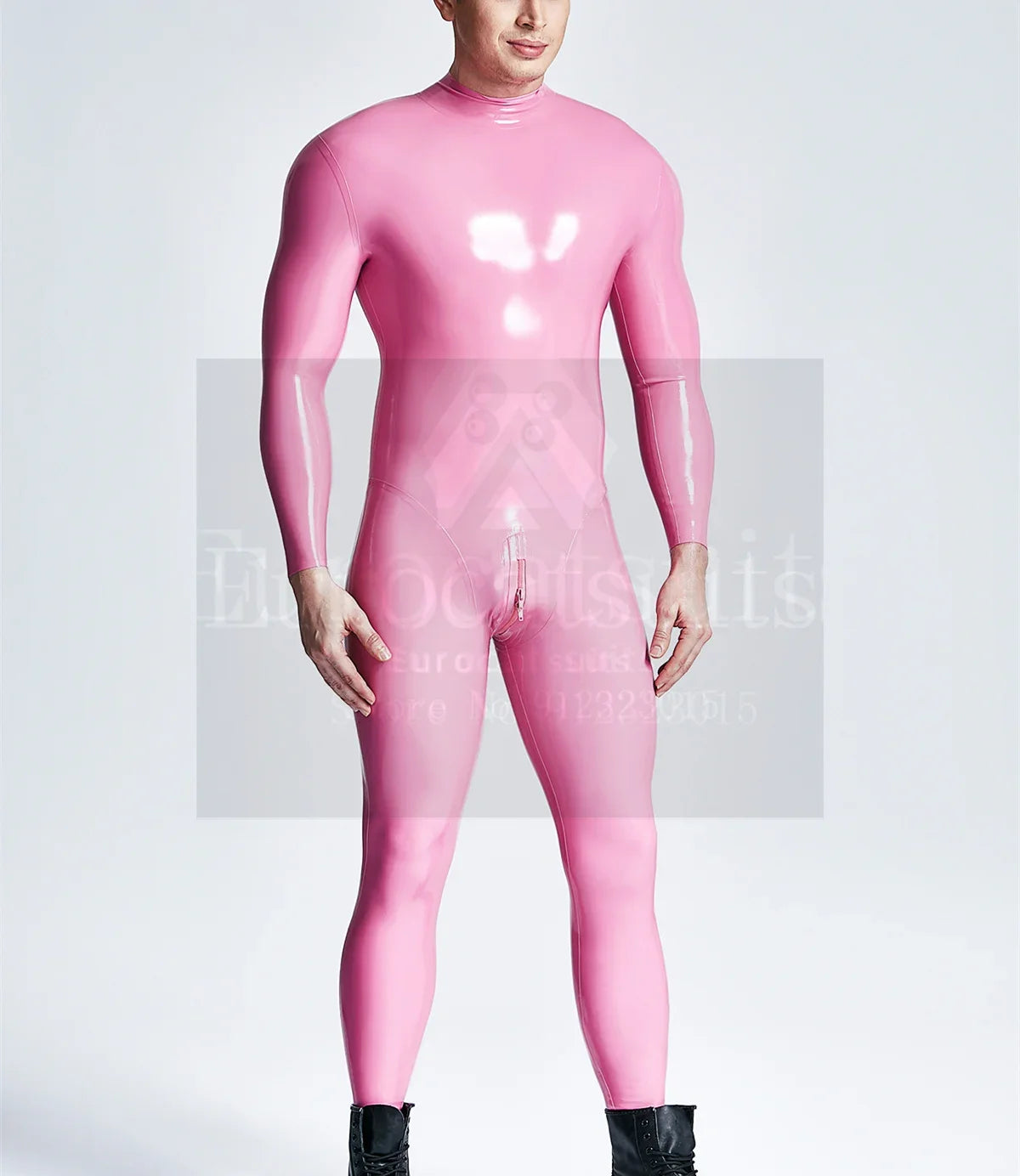 customized latex fetish men  lingerie sexy full mask fetish catsuit for men sexy lingerie for men latex bodysuit sexy bodysuit