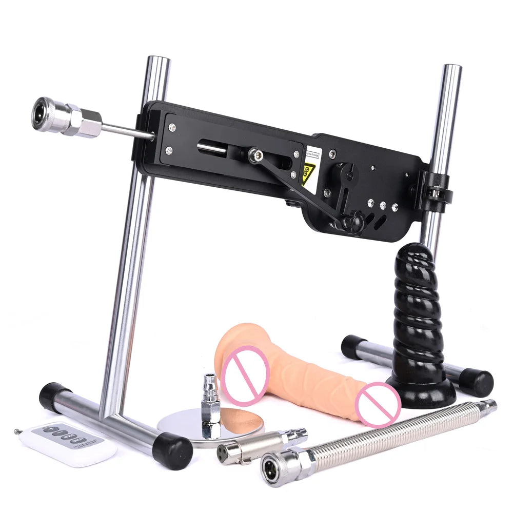 ROUGH BEAST Sex Machine for Women Wireless Mute Masturbation Machine with Dildo Vac-U-Lock Attachment 70W Power Sex Toys Man