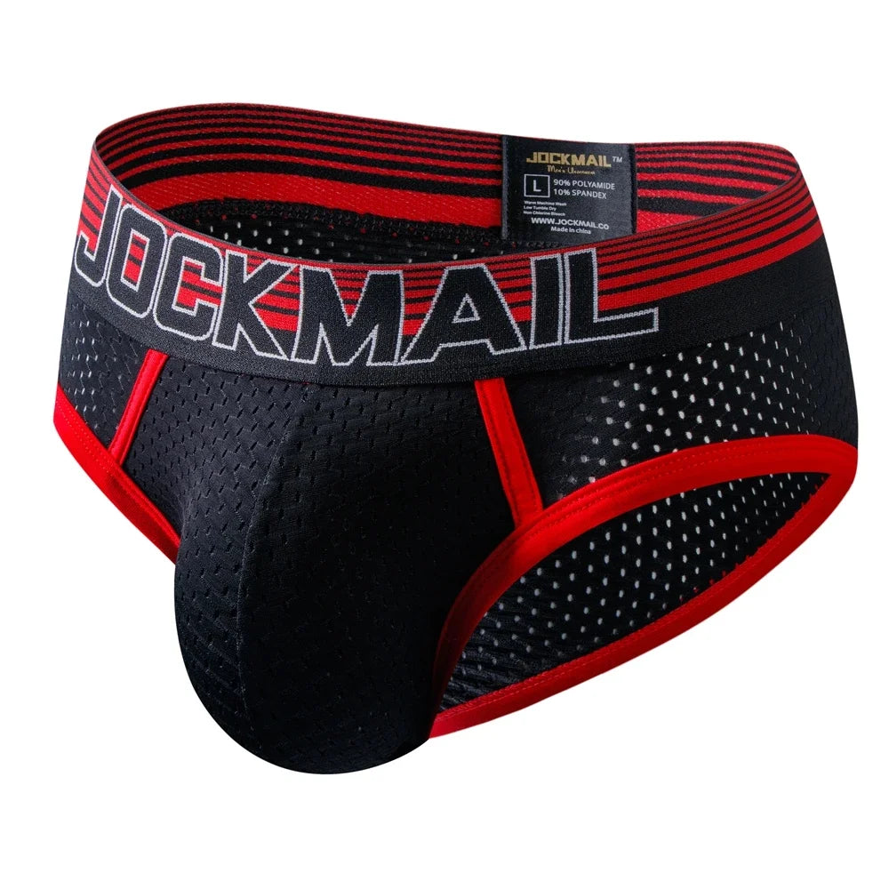 Sexy Man's Underwear Briefs Underpants Nylon Mesh Men's Briefs Bikini Underwear Men's Boxer Briefs Nylon Mesh Swim Swimwear