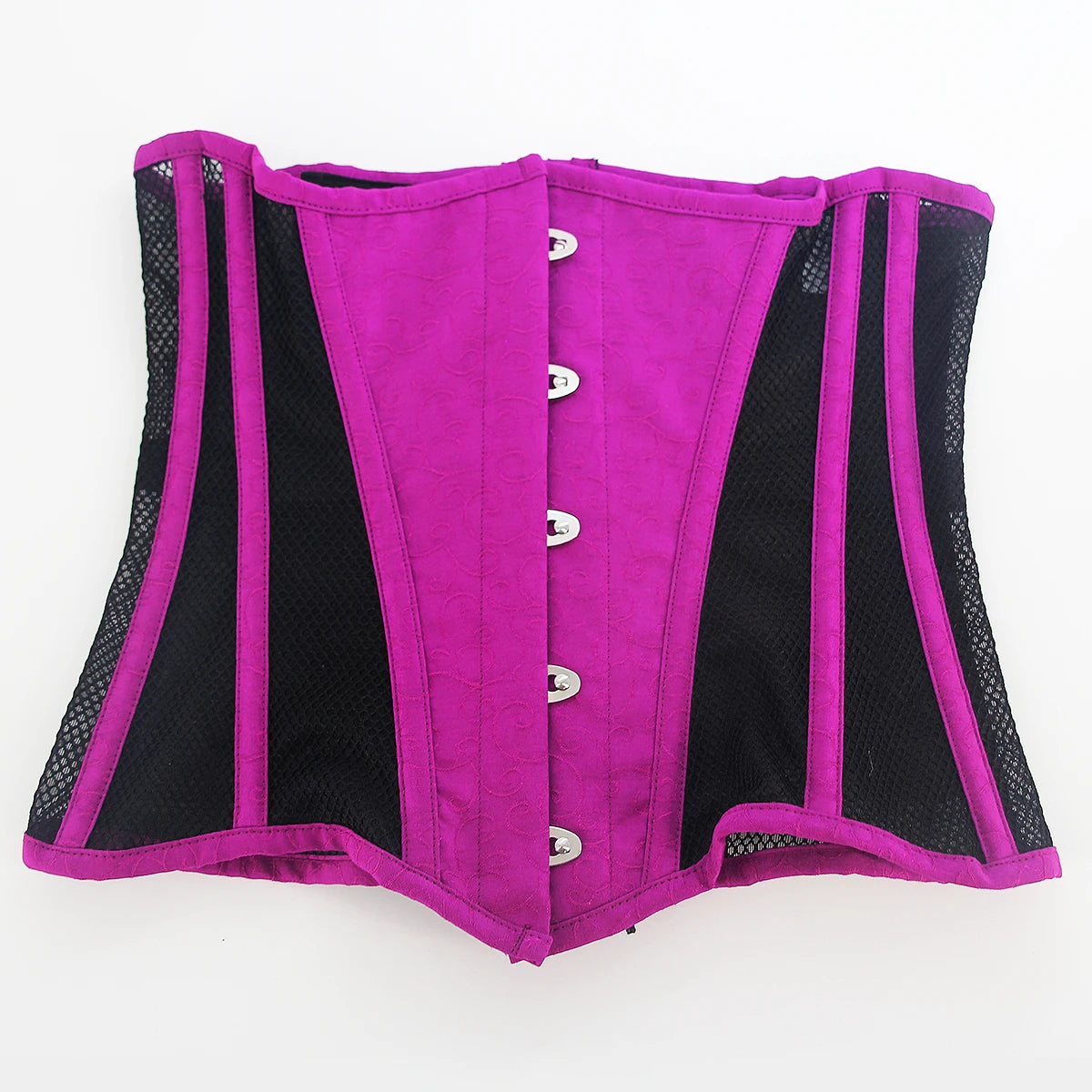 Elegant Underbust Corset Bustier Lace-Up Waist Trainer Corset for Evening Dress Shapewear