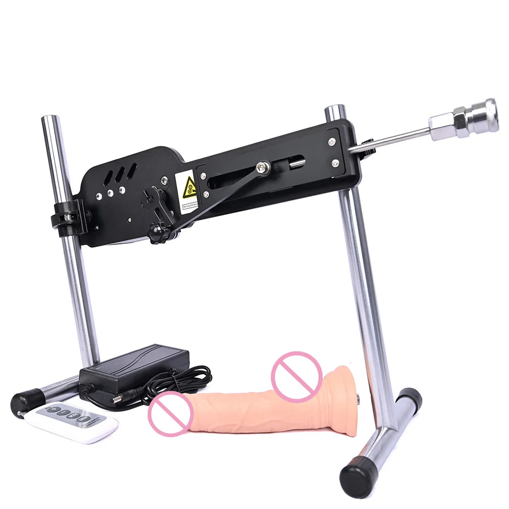 ROUGH BEAST Sex Machine for Women Wireless Mute Masturbation Machine with Dildo Vac-U-Lock Attachment 70W Power Sex Toys Man