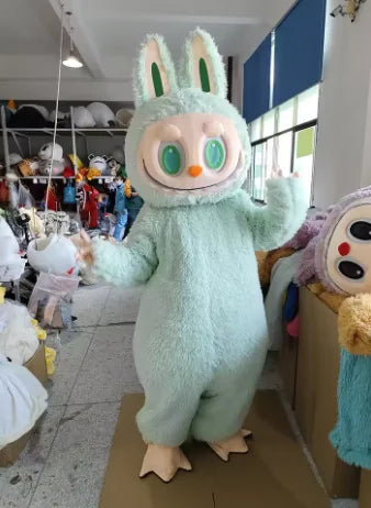 Cosplay Mascot Costume Plush Cartoon Doll Headgear Holiday Party Performance Carnival Professional Customized Adult Size