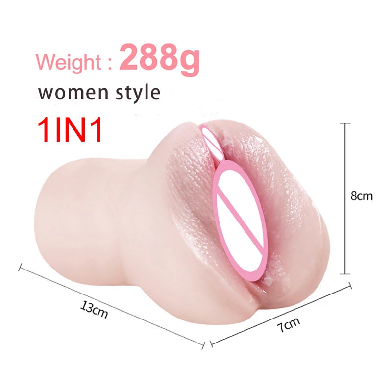 Adult Sexual Silicone Vagina for Men Masturbator to Pussy Toy Sex Man Masturbation Cup Sextoys Erection Sextoy Male Masturbaror