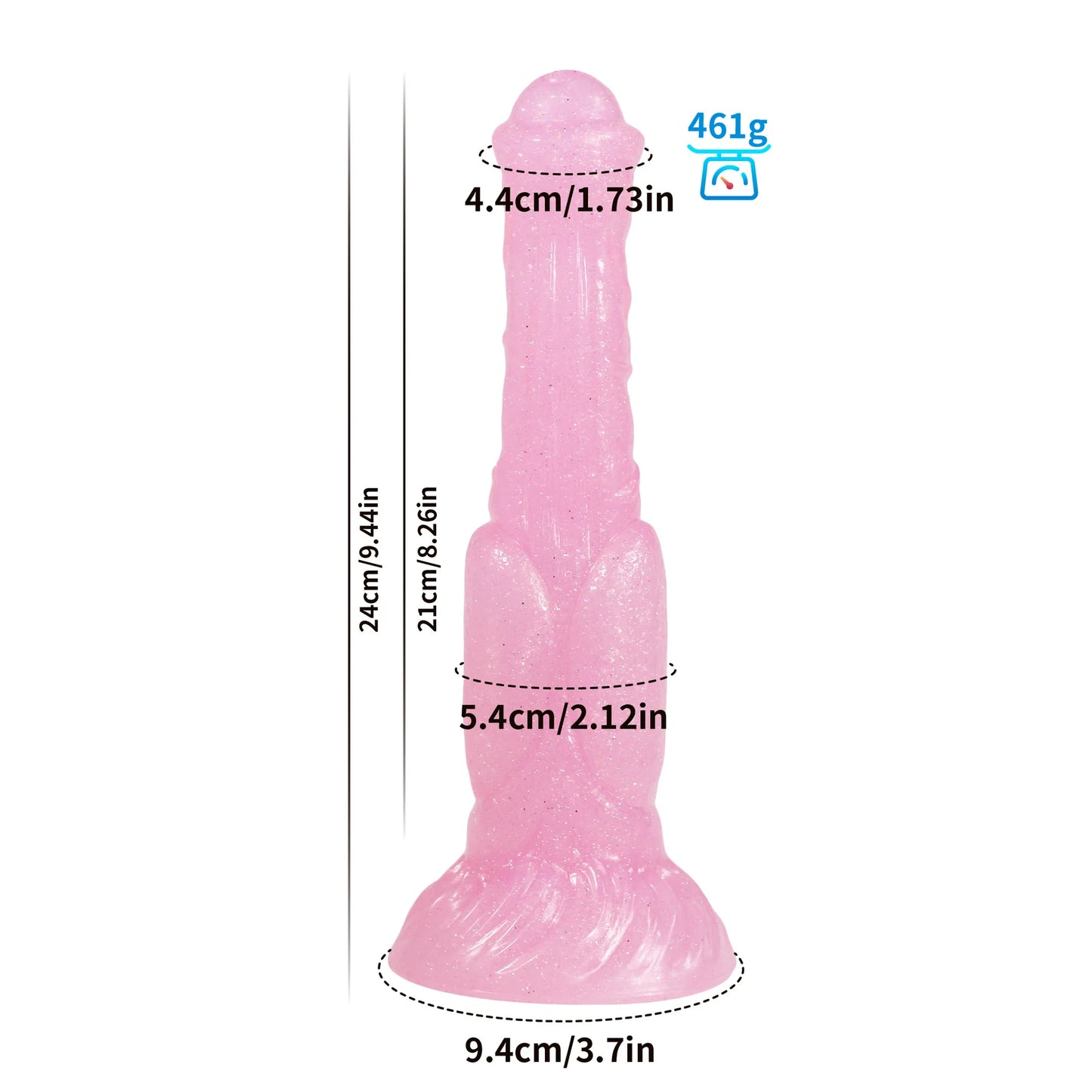 Pink STALLION Semi-transparent Realistic RELIC