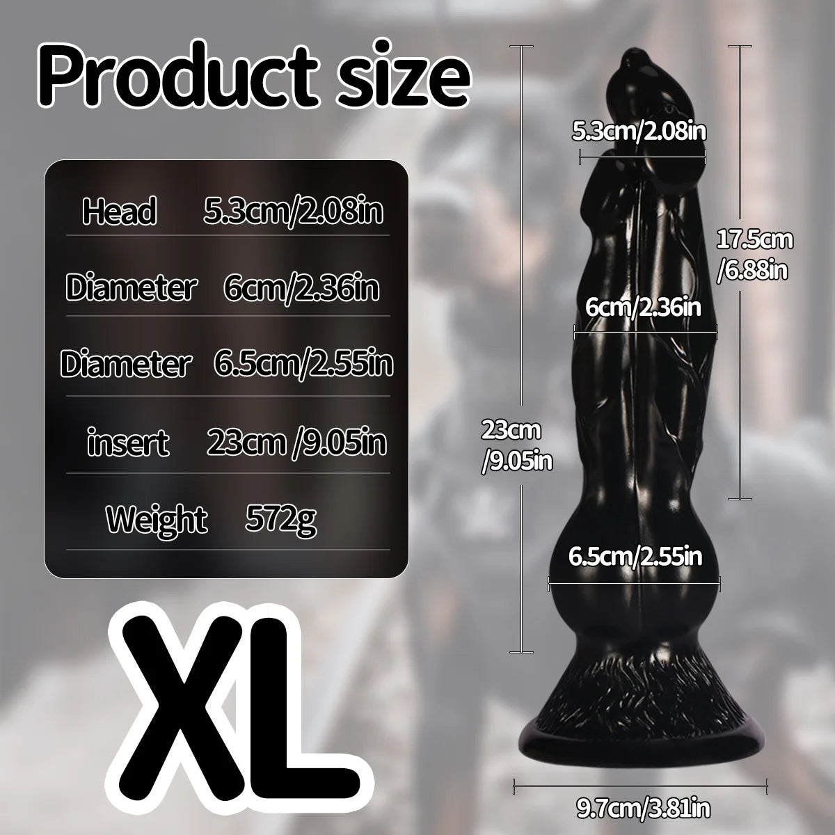 Alien Realistic Huge s-xl triple beast