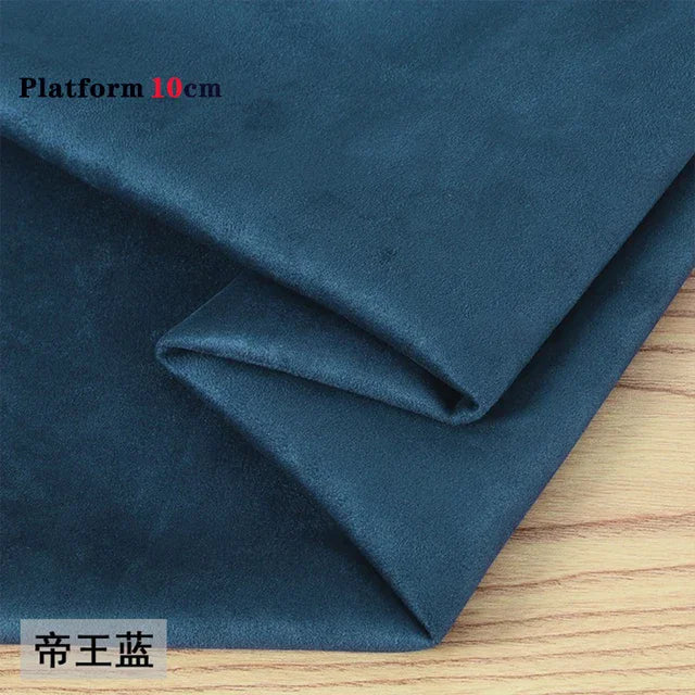 Women Pole Dance Shoes Training Protective Cover Overshoes Platform 10CM Sandals Protectors Suede Wear-Resist Boots Shoes Cover