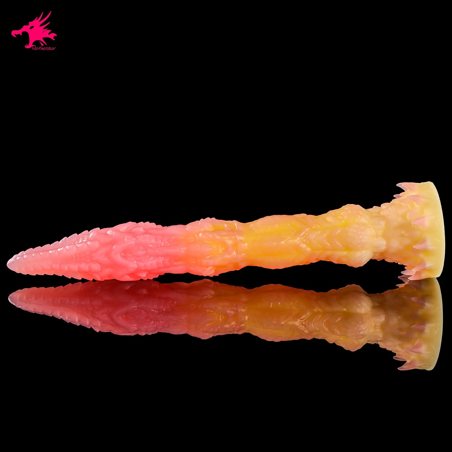 Nothosaur Meo's Ridge Dragon-Shaped Imitation Toy Dildo Super Long Sex Barb for Adult Fantasy Male Female Masturbation Orgasm