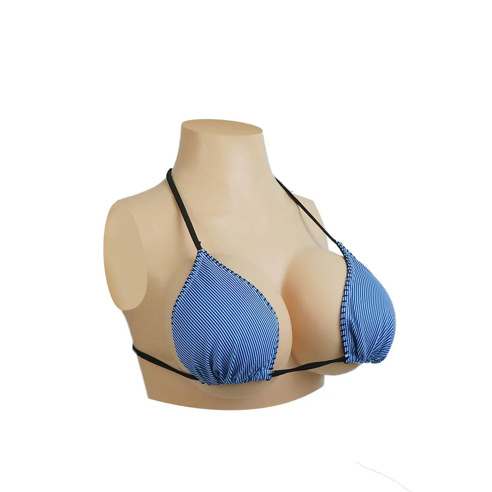 Zilasegy Silicone Breast Tgirl Cosplay for MenForms Huge Boob A/C/D/G/H Cup Transgender Drag Queen Shemale Cosplay
