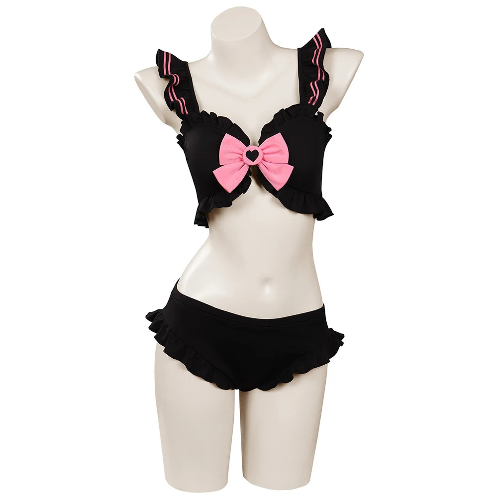 Sailor Anime Tsukino Cosplay Swimsuit Usagi Costume Adult Women Kawaii Jumpsuit Swimwear Outfits Halloween Carnival Party Suit
