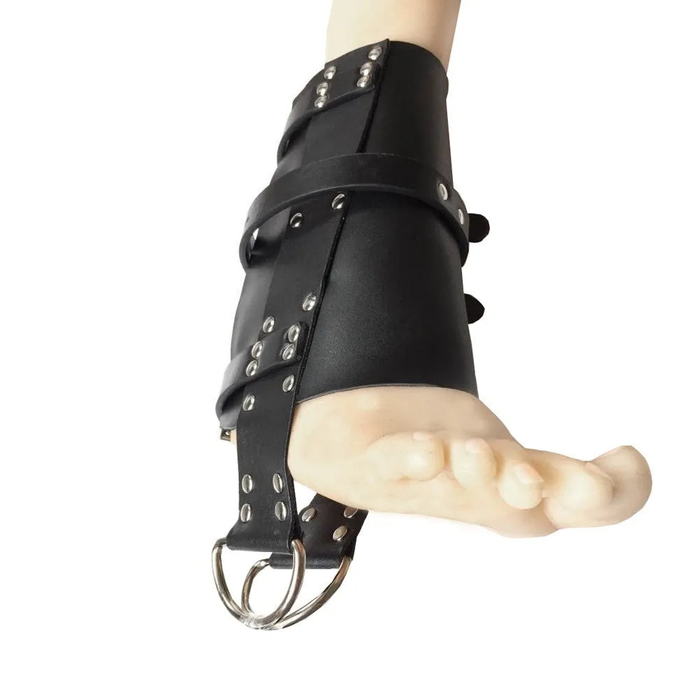 VaHppy SM BDSM Sex Toys Suspended Hanging Upside Down Feet Bundle Leather Couple Stimulation games Alternative Sex Toys