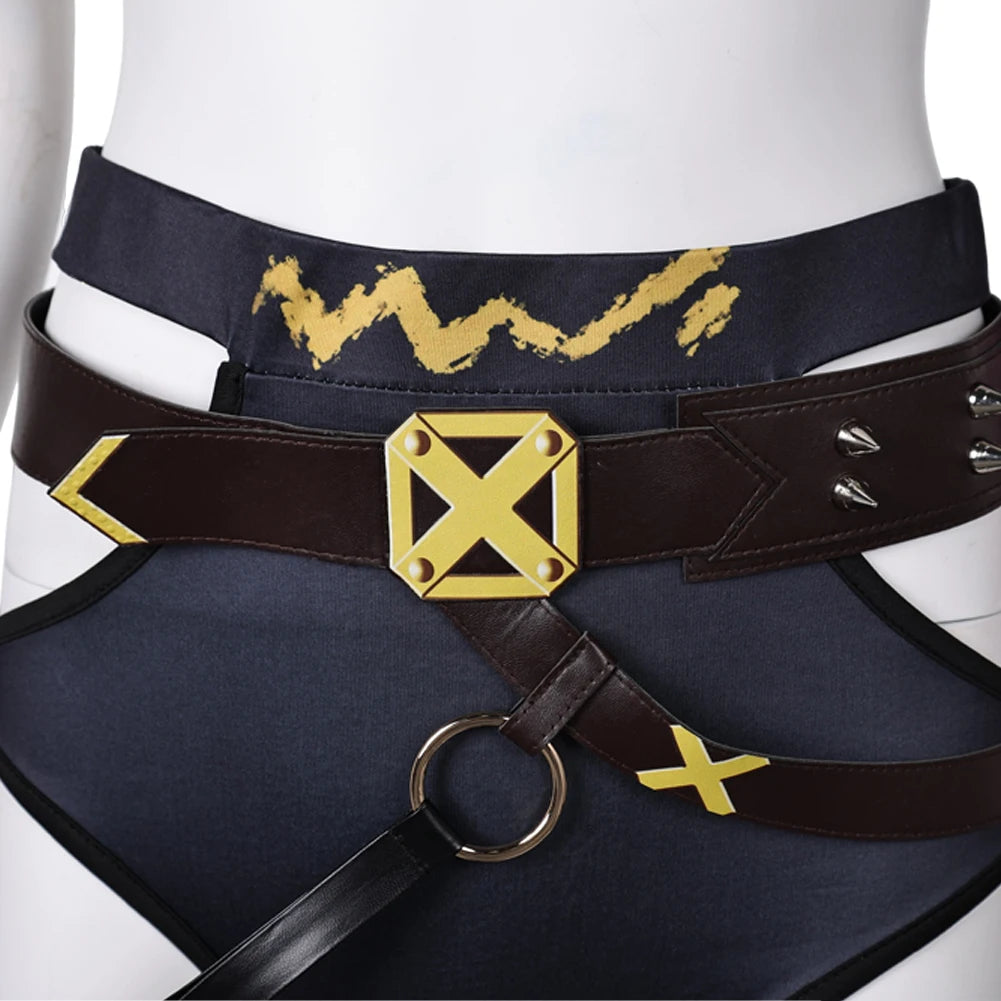 Jinx Cosplay Sexy Lingerie Costume Arcane Game LOL Jinx Sexy Uniform Women Role Play Dress Up Outfits Halloween Carnival Suits