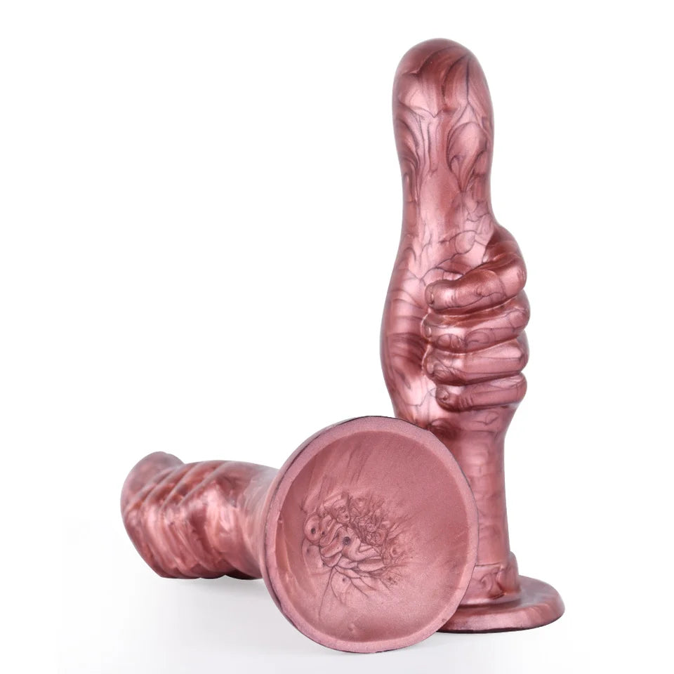 ASHBURN  Silicone gesture anal plug with suction cup for sex machine Masturbation Machine Attachment for Women Sex Toys