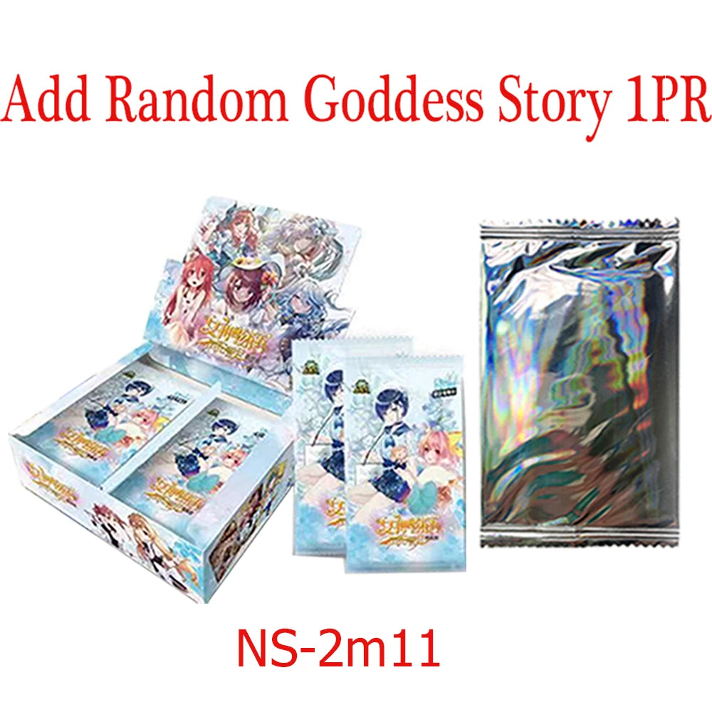 New Goddess Story Collection PR Card 10M05 Anime Game Girl Party Swimsuit Bikini Feast Booster Box  Doujin Toys And Hobbies Gift