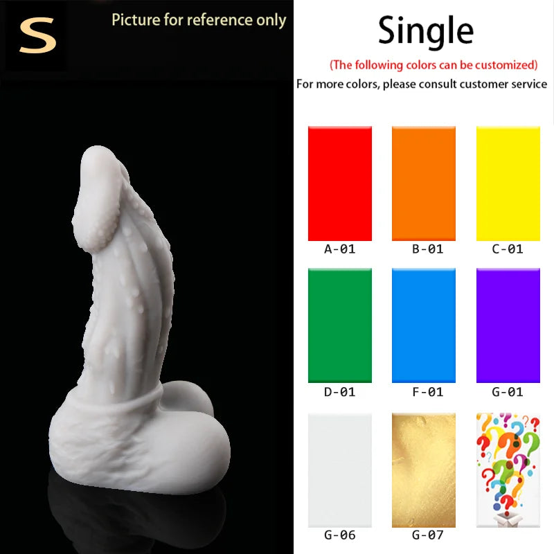 CANON Huge ALIEN Fantasy Dildo CURVY AND THICK MINI-XXL