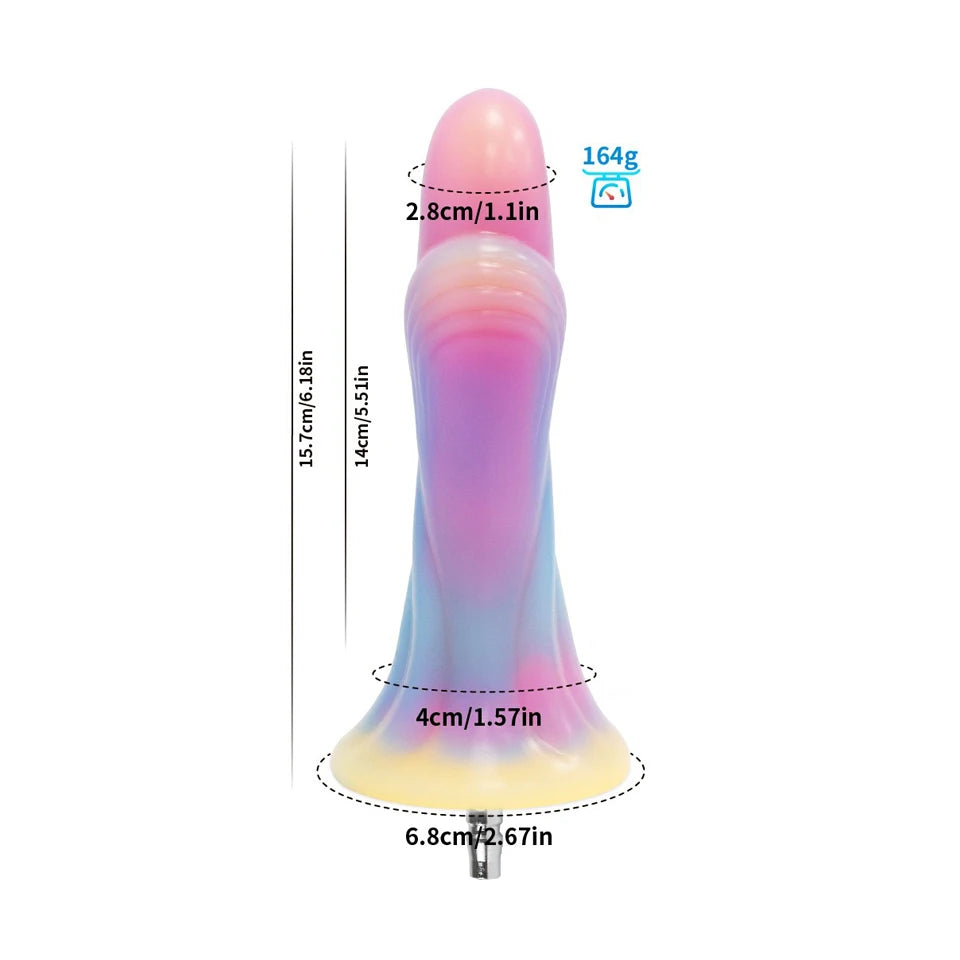 ROUGH BEAST Sex Machine Dildo Attachment Liquid Silicone Soft Anal Plug for Vac-U-Lock Masturbation Machine Women Men Sex Toyso