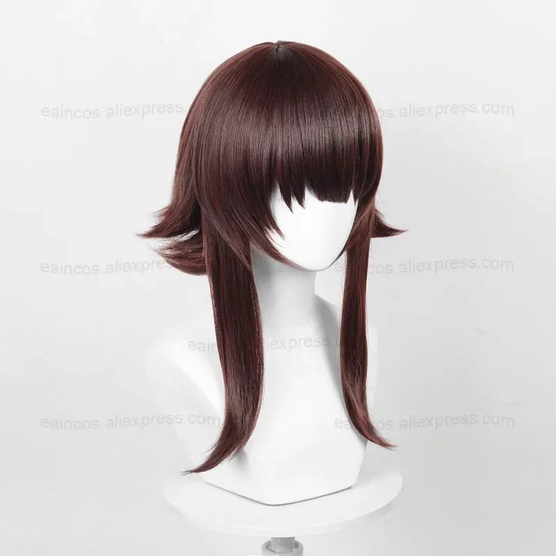 Anime Megumin Cosplay Wig 32cm Short Hair Heat Resistant Synthetic Wigs