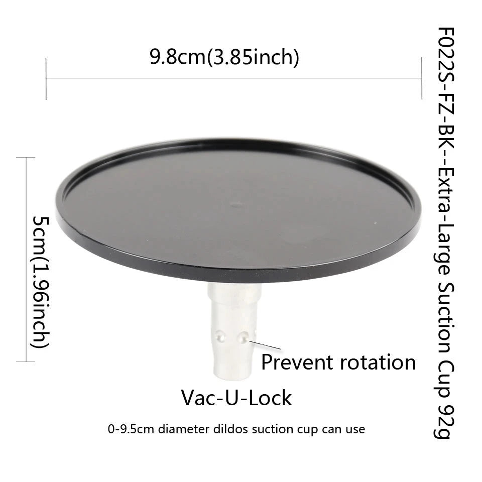 ASHBURN Silicone for Vac-u-Lock Machine VARIETY OF MONSTER SILICONE ATTACHMENTS