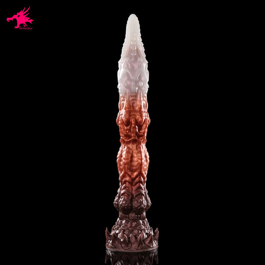 Nothosaur Meo's Ridge Adult Masturbation Toy Realistic Dog-Shaped Dildo Super Long Sex Barb for Male Female Fantasy Orgasm