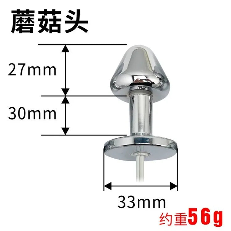 Electro Nipple Clamps Cockring,Electrostimulation Anal Butt Plug, Electric Shock Penis Ring/Plug Stimulation,E stim BDSM Sextoys