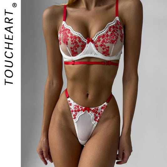 Woman Clothes Lace Sexy Underwear for Women Porn Lingerie Femme Sexys Bra Ladies Sexiest Bra and Panties Sets Very Sexy Things